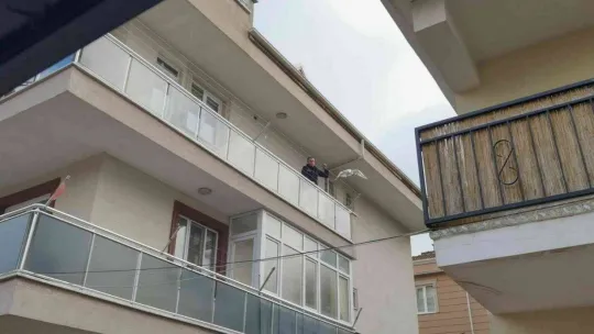 Bursa'da martı kurtarma operasyonu