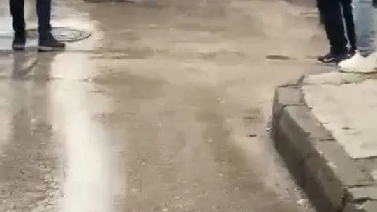 Bursa'da meydan muharebesi kameralara yansıdı