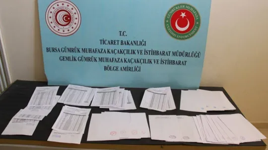 Bursa'da milyonluk operasyon