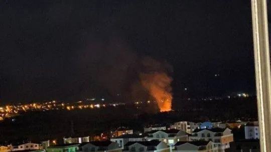 Bursa'da ormanlık alanda korkutan yangın