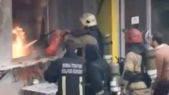 Bursa'da seyir halindeki motosiklet alev topuna döndü