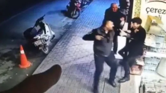 Bursa'da silahlı kavga kamerada