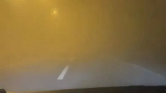 Bursa'da sis etkili oldu