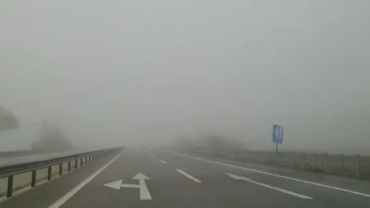 Bursa'da sis etkili oluyor