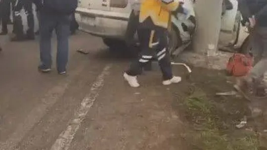 Bursa'da sis kazası