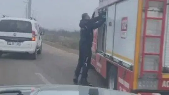 Bursa'da sis kazası