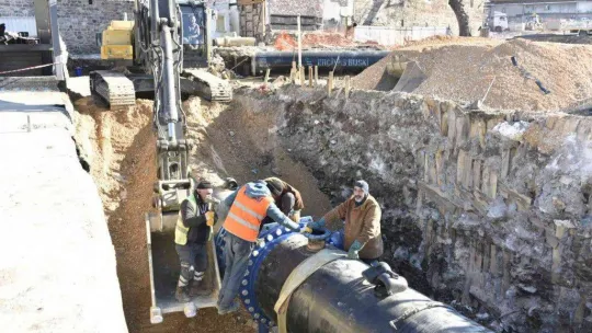 Bursa'da tarihi proje için 24 saatlik su kesintisi