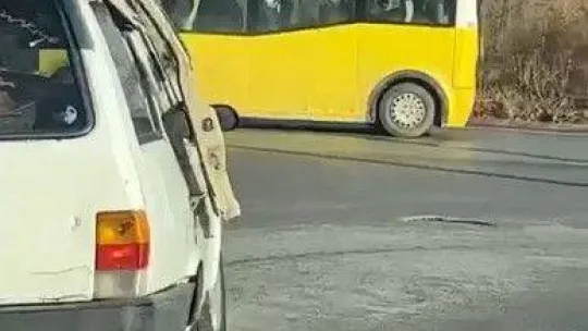 Bursa'da tehlikeli taşımacılık