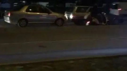 Bursa'da Türk işi otomobil kurtarma kamerada