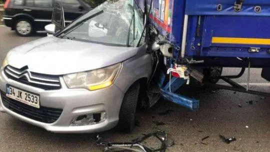 Bursa'da yağışlı hava kazayı beraberinde getirdi: 2 ölü