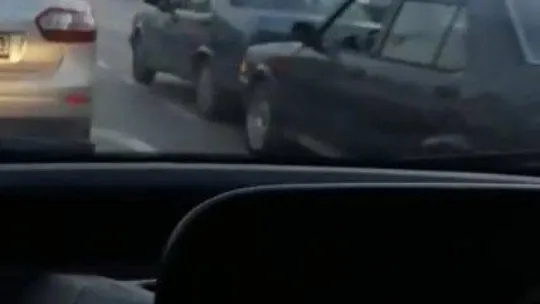 Bursa'da yaşanan ilginç anlar kameralarda