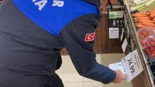 Bursa'da zincir marketler mercek altında