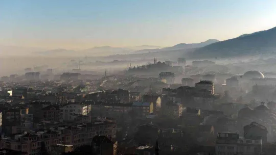 Bursa hava kirliğinde birinci sırada