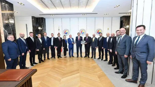 Bursa iş dünyasının sorunları ve talepleri TOBB Başkanı Hisarcıklıoğlu'na iletildi