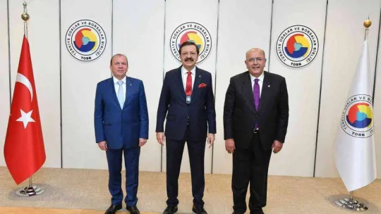 Bursa iş dünyasının sorunları ve talepleri TOBB Başkanı Hisarcıklıoğlu'na iletildi