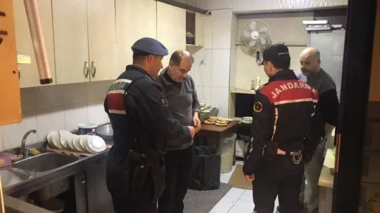 Bursa jandarmasından yılbaşı öncesi denetim