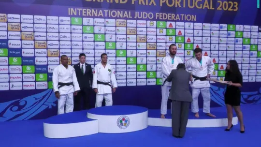 Bursa'lı milli judocu Portekiz'den bronz madalya ile döndü