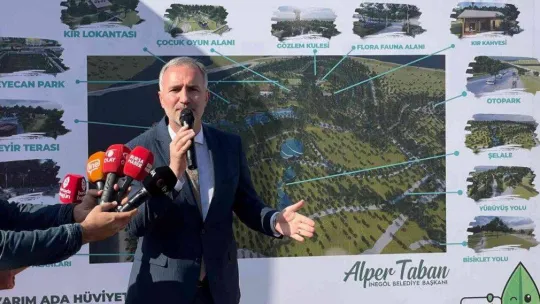 Bursa'nın en büyük millet bahçesi İnegöl'e yapılıyor