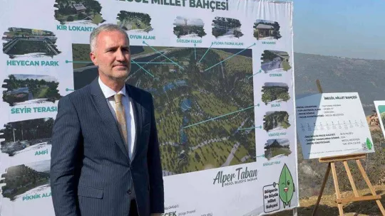 Bursa'nın en büyük millet bahçesi İnegöl'e yapılıyor