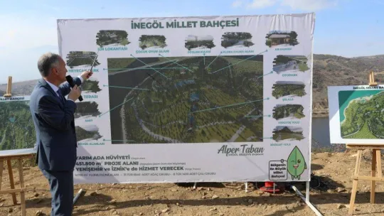 Bursa'nın en büyük Millet Bahçesi şehrin ortak sinerjisiyle yükseliyor