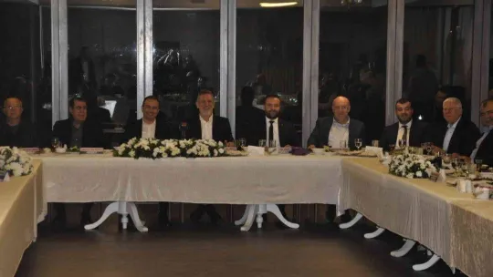 Bursa sanayisine yön verenleri buluşturan yemek