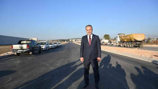 Bursa Şehir Hastanesi yolunda sona gelindi