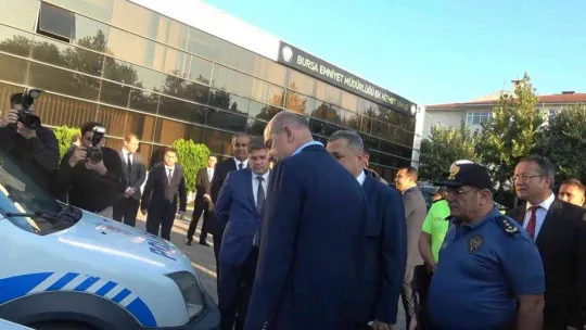 Bursa tarihinin en büyük uyuşturucu operasyonunu Bakan Soylu açıkladı