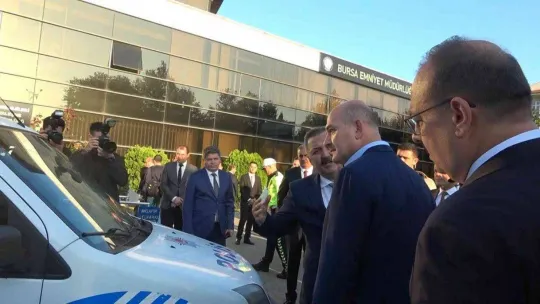 Bursa tarihinin en büyük uyuşturucu operasyonunu Bakan Soylu açıkladı