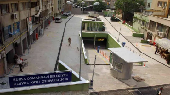 Bursa trafiğine otoparklı çözüm