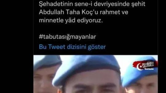 Bursalı şehitten geriye o acı mesaj kaldı..