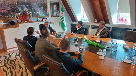 Bursaspor'a önemli ziyaret