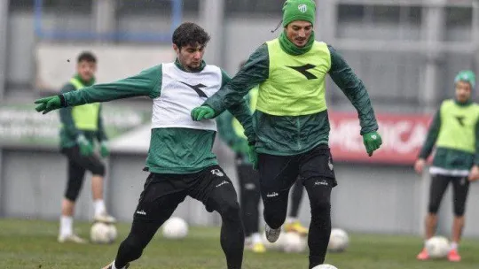 Bursaspor'da Çorum FK maçı hazırlıkları devam ediyor