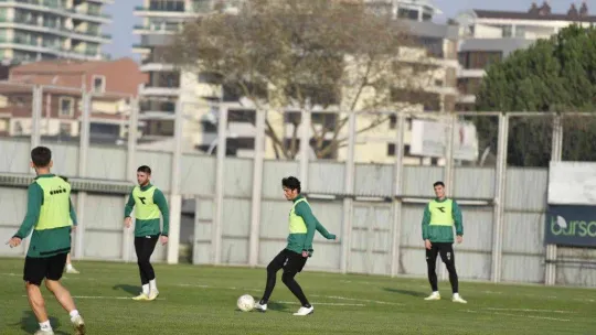 Bursaspor'da devre arası çalışmaları başladı