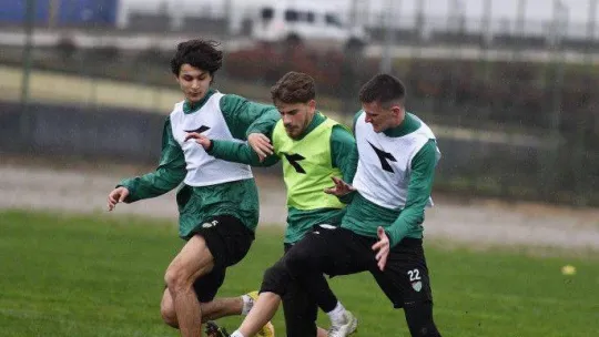 Bursaspor'da Nazilli Belediyespor maçı hazırlıkları başladı