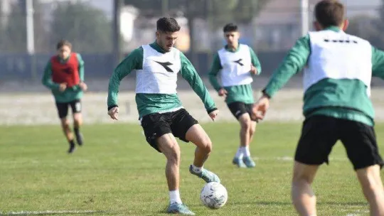 Bursaspor'da Somaspor maçı hazırlıkları sürüyor