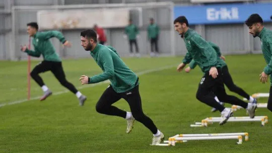 Bursaspor'da Somaspor maçı hazırlıkları tamamlandı