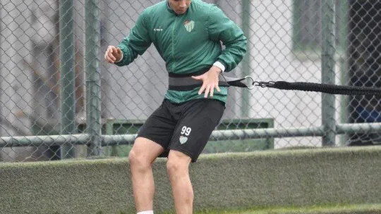 Bursaspor'dan sert antrenman