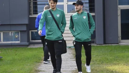 Bursaspor, İzmir'e hareket etti