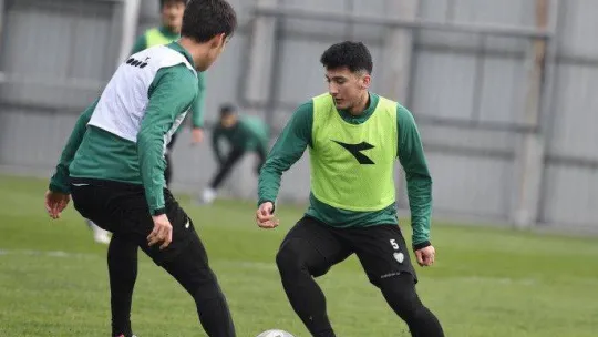 Bursaspor, Somaspor maçının taktik provasını yaptı