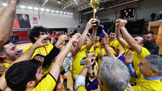 Büyük Erkekler Ligi'nin şampiyonu ABB EGO Spor