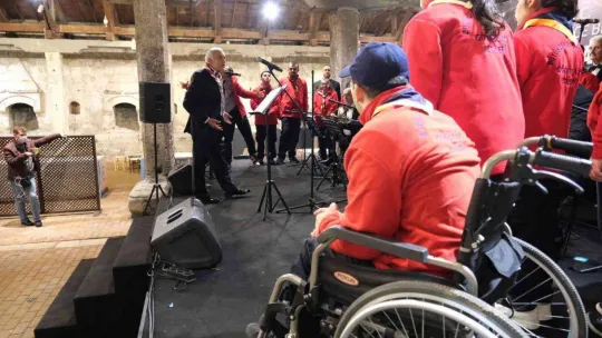 Büyükçekmece'de  duygu dolu Dünya Engelliler farkındalık günü etkinliği