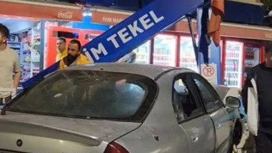 Büyükçekmece'de alkollü sürücü dehşeti kamerada