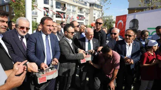 Büyükçekmece'de bin kişi kapasiteli caminin temeli atıldı