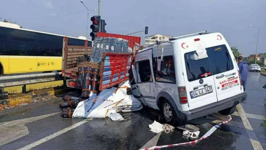 Celaliye'de feci kaza:1 ölü, 1 yaralı