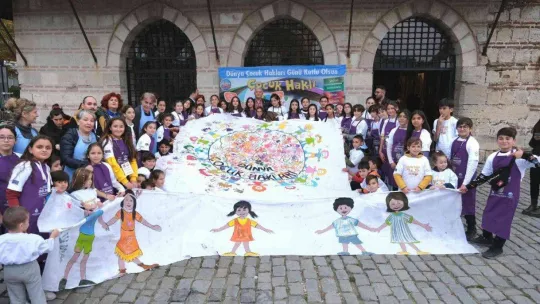 Büyükçekmeceli çocuklar Dünya Çocuk Hakları Günü'nde bir araya geldi