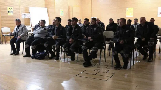 Büyükşehir çalışanlarına temel iş sağlığı ve güvenliği eğitimi