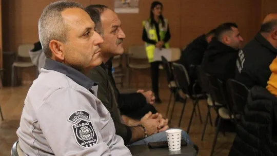 Büyükşehir çalışanlarına temel iş sağlığı ve güvenliği eğitimi