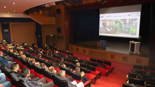 Büyükşehir'de kurum için eğitimler devam ediyor