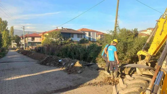Büyükşehir İnciksuyu'nun altyapısını geleceğe hazırlıyor