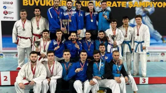 Büyükşehir Karate Takımı, Şampiyonayı üçüncü tamamladı